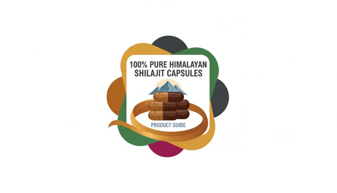 Discover the Power of 100% Pure Himalayan Shilajit Capsules