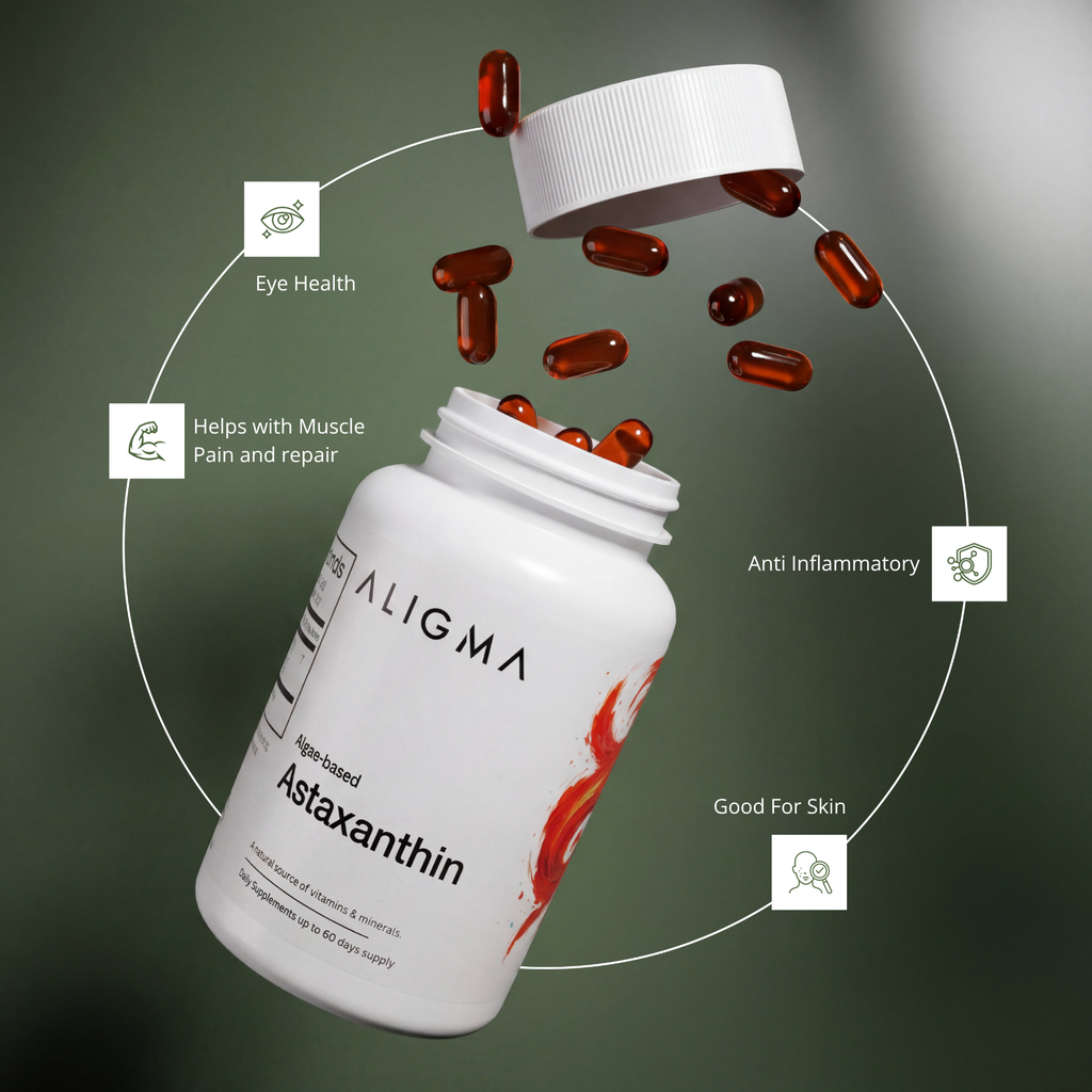 Asthaxhanthin Softgel Capsules 60 stuks 500mg