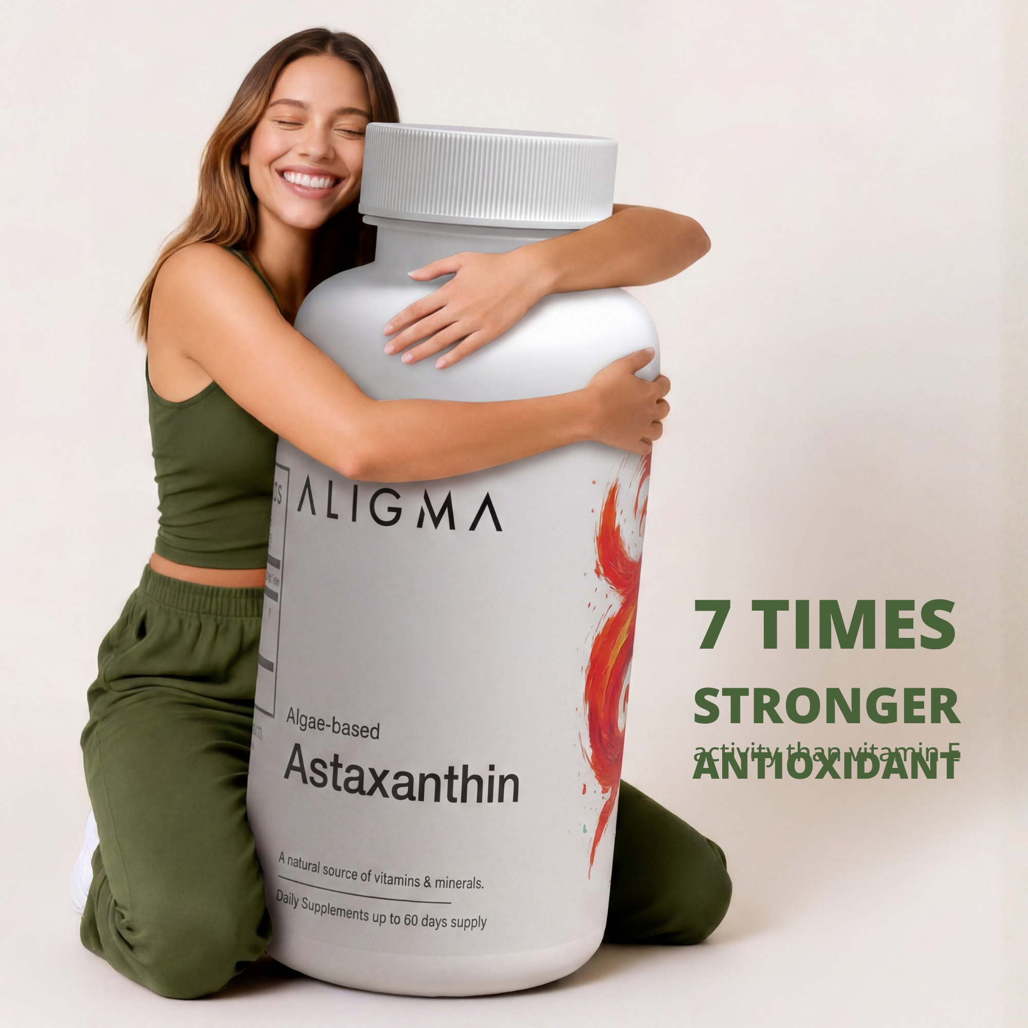 Asthaxhanthin Softgel Capsules 60 stuks 500mg