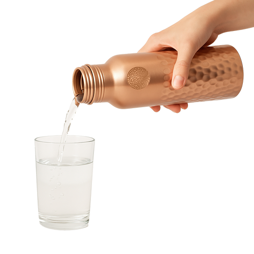 100% PUUR KOPEREN WATERFLES