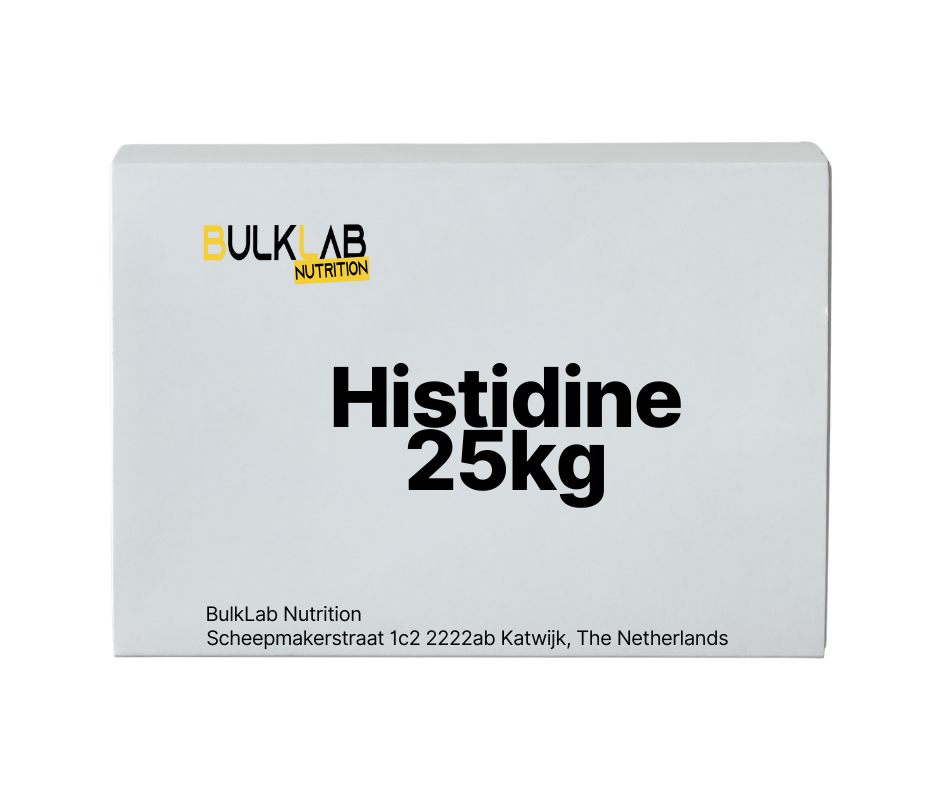 Histidine 25kg - BeBulk Nutrition - Nutrition Geeks Supplementen en Shilajit-levering