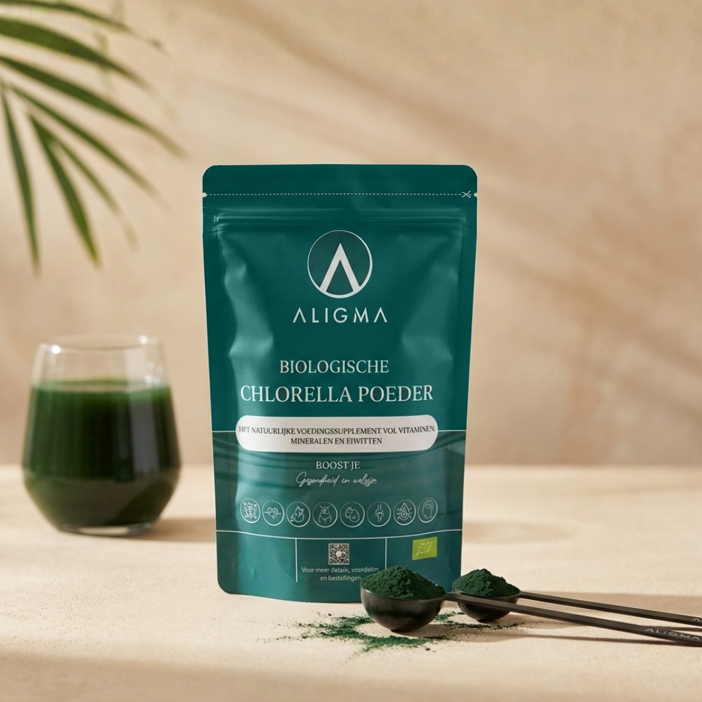 Biologische Chlorella poeder superfood 250 gram