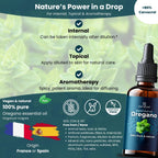 Oregano Olie Natuurlijk & Puur (Origanum Vulgare Supplement)
