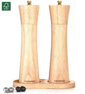 Peper-en Zoutmolen Set Handmatig Blank - Bali - 22cm