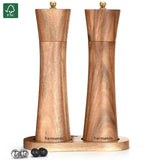 Peper-en Zoutmolen Set Handmatig Bruin - Bali - 22cm