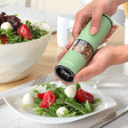 Peper en Zoutmolen Set Handmatig Groen - Oslo - 19cm