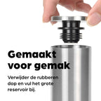 Peper en Zoutmolen Set Handmatig Zilver - Oslo - 19cm