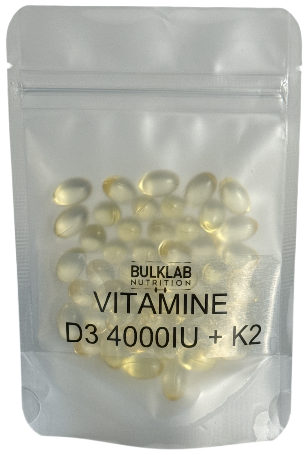 Vitamin D3 4000 IU + K2 100 mcg MK7 - Softgels – BulkLab Nutrition - Nutrition Geeks Supplementen en Shilajit-levering