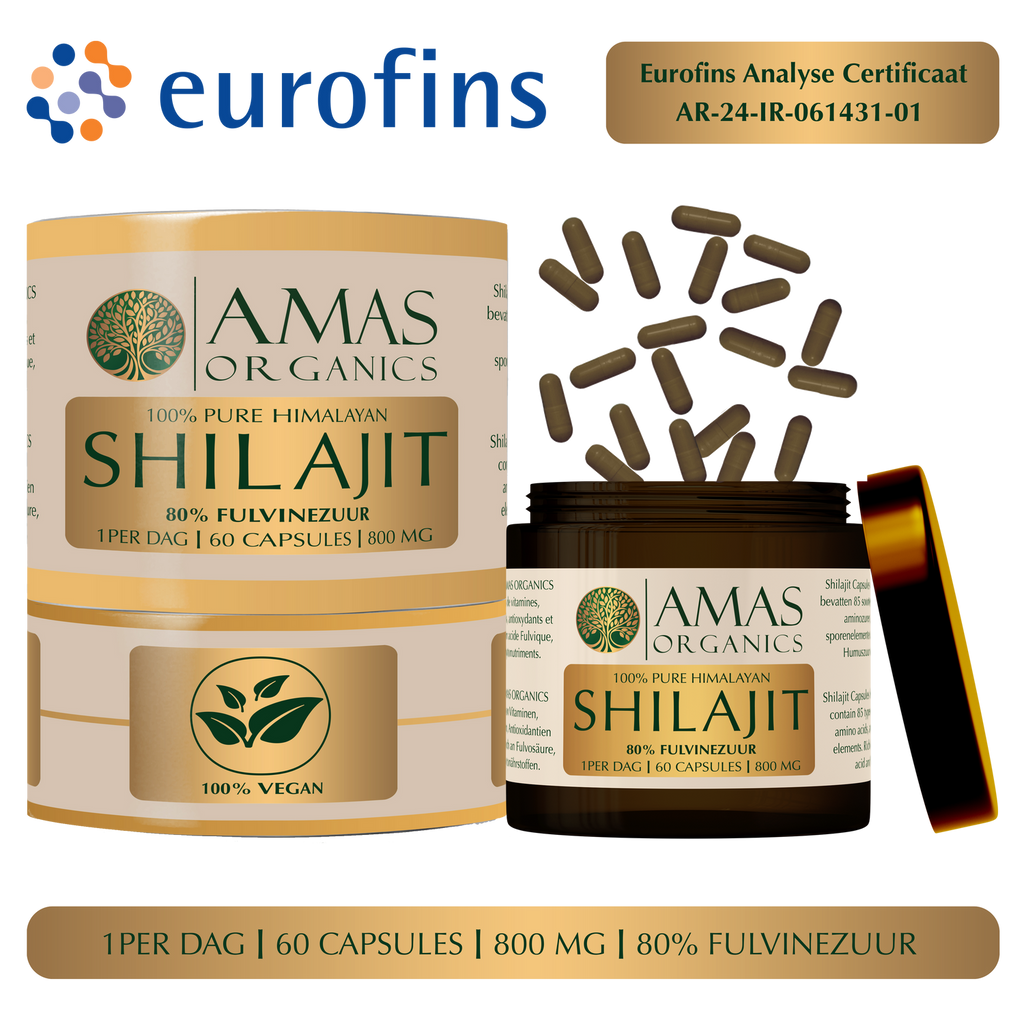 100% PURE HIMALAYAN SHILAJIT CAPSULES