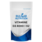 Vitamin D3 4000 IU + K2 100 mcg MK7 - Softgels – BulkLab Nutrition - Nutrition Geeks Supplementen en Shilajit-levering