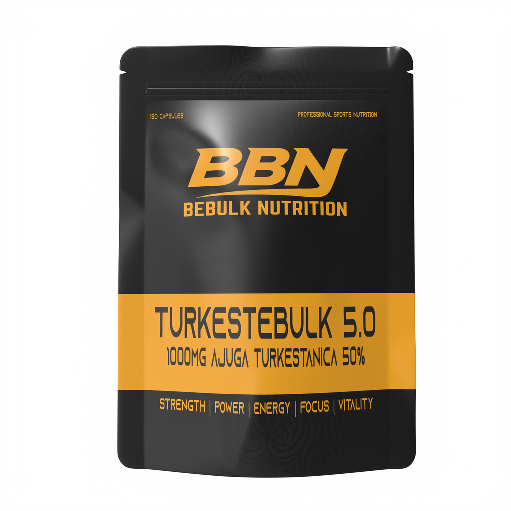 TurkesteBulk 5.0 - Turkesterone 1000mg 50% - Vegan - BeBulk Nutrition - Nutrition Geeks Supplementen en Shilajit-levering