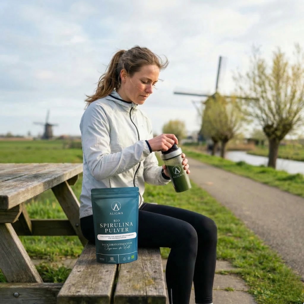 Biologische Spirulina poeder