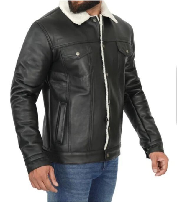 Black Leather Jacket, Leather jacket men, Handmade Men’s Leather Jacket,