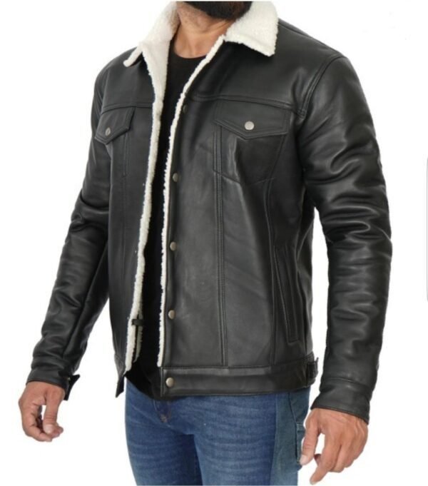 Black Leather Jacket, Men's Leather Jacket, Leather jacket men