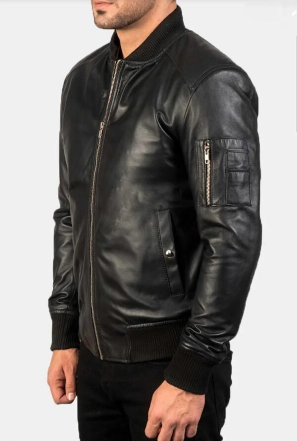 andrew tate leather jacket, leren jassen