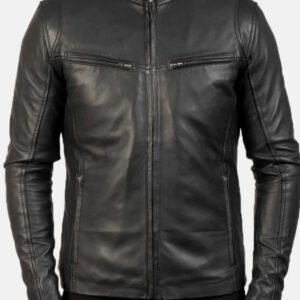 leather aviator jacket