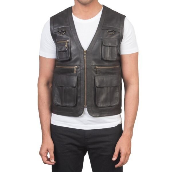 Mens Handmade High Quality  Vest, Fishing Vest - Image 2