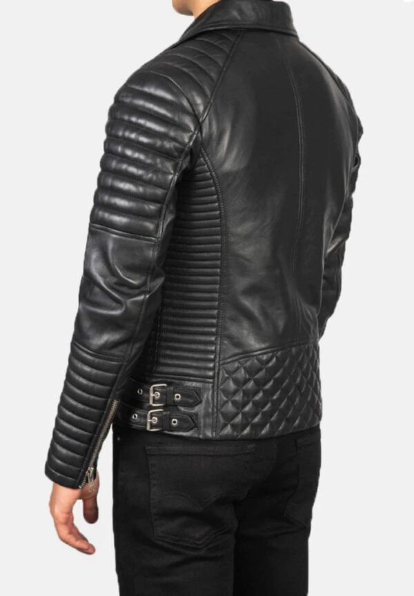 Black Leather Jacket, Men's Leather Jacket, Leather jacket men, Handmade Men’s Leather Jacket, - Image 4