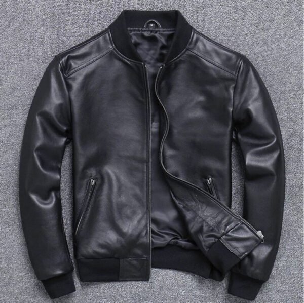 Black Leather Jacket, Men's Leather Jacket, Leather jacket men, Handmade Men’s Leather Jacket,