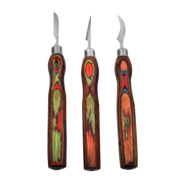 3 pcs carving Knives